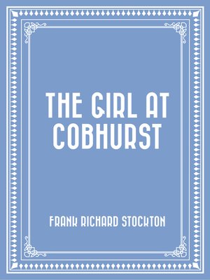 cover image of The Girl at Cobhurst
